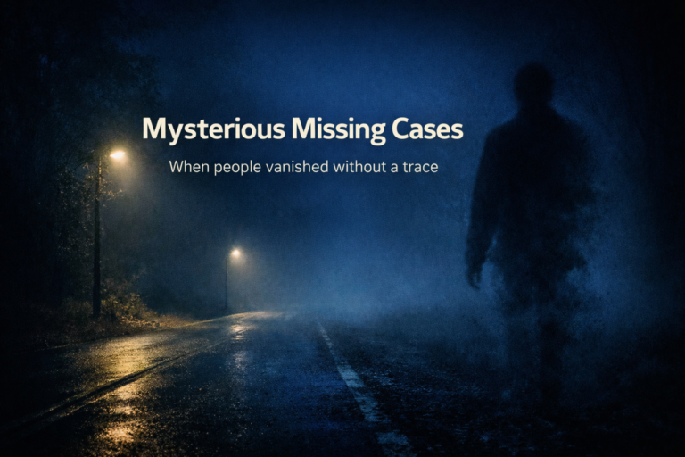 सबसे रहस्यमयी गायब होने की घटनाएं | Missing Cases जो आज तक नहीं सुलझे