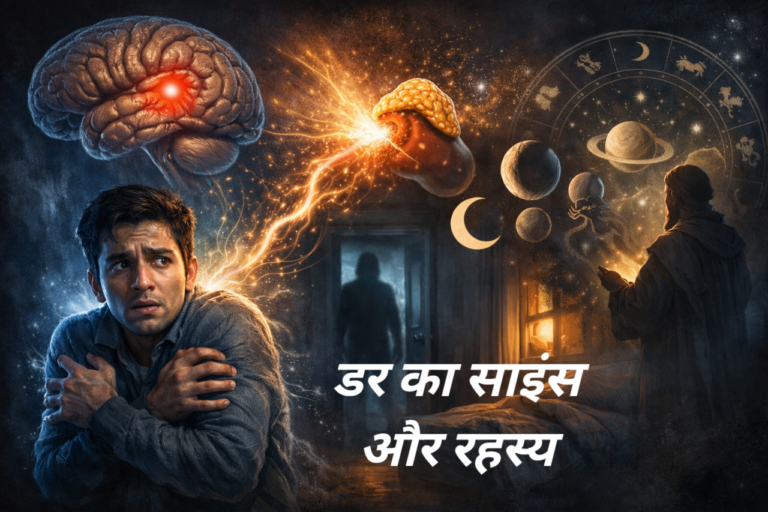 डर लगते ही शरीर कांपता क्यों है? | Fear का पूरा साइंस (Science Behind Fear in Hindi)