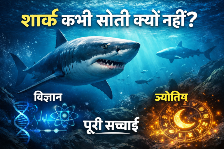 क्या सच में शार्क कभी नहीं सोती? जानिए वैज्ञानिक कारण और छुपी सच्चाई