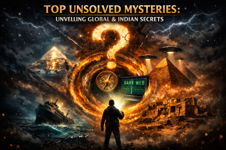 दुनिया और भारत के सबसे खौफनाक अनसुलझे रहस्य: Top Unsolved Mysteries in Hindi