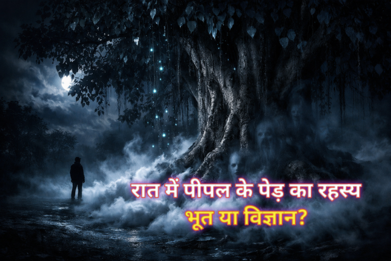 पीपल के पेड़ पर भूत या विज्ञान? रात में वहां जाने का रहस्य