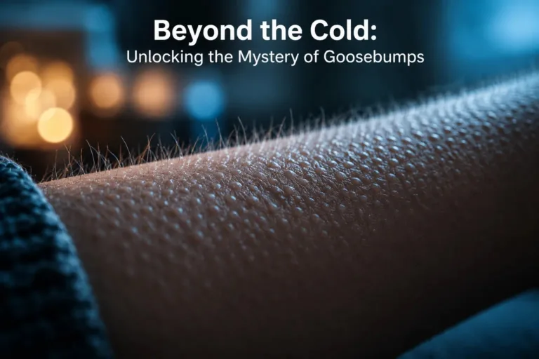 शरीर में अचानक रोंगटे (Goosebumps) क्यों खड़े होते हैं? जानिए असली वजह