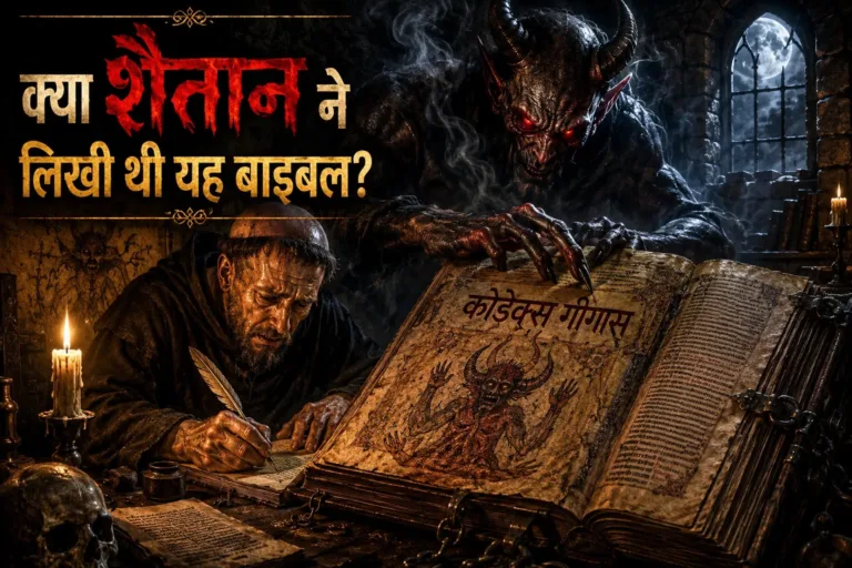 कोडेक्स गीगास का रहस्य: क्या सच में शैतान ने एक रात में लिखी थी यह बाइबल?