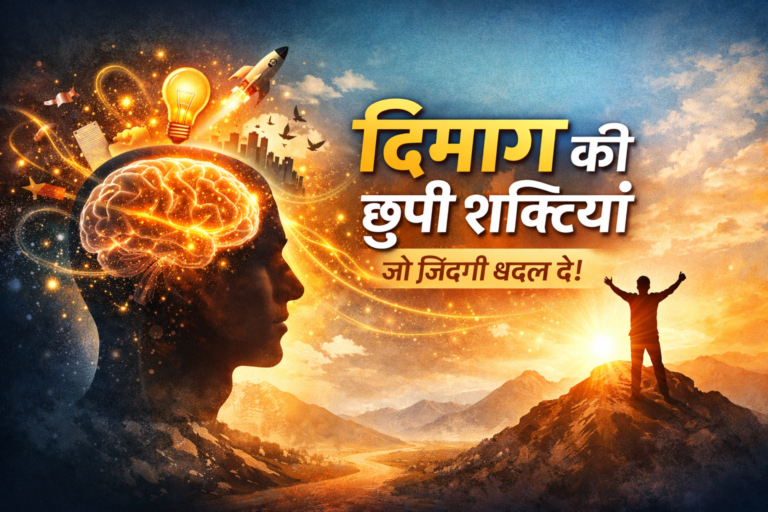 इंसान के दिमाग की 7 छुपी शक्तियां | जो आपकी ज़िंदगी बदल सकती हैं