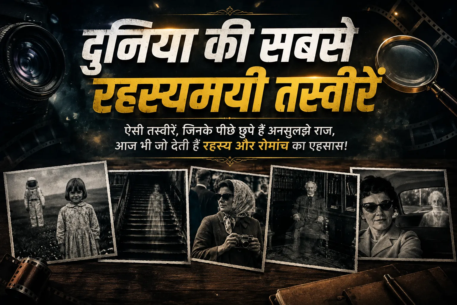 दुनिया की सबसे रहस्यमयी तस्वीरें और उनके पीछे छिपे अनसुलझे राज