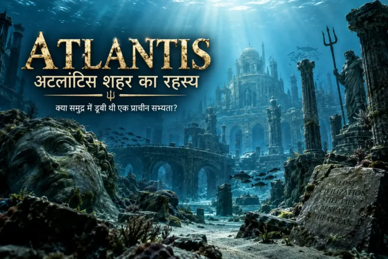 समुद्र के नीचे डूबा अटलांटिस शहर और प्राचीन सभ्यता